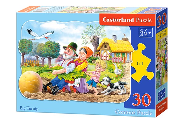 Castorland (B-03242) - "The big carrot" - 30 pezzi