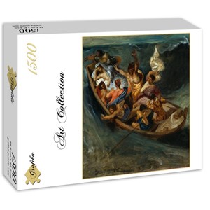 Grafika (00777) - Eugene Delacroix: "Christ on the Sea of Galilee, 1841" - 1500 pezzi