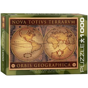 Eurographics (6000-1084) - "Map Orbis Geographica 2" - 1000 pezzi