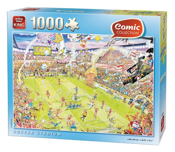 King International (05546) - "Soccer Stadium" - 1000 pezzi