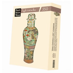 Puzzle Michele Wilson (A390-350) - "Chinese Art, Cedalon Vase" - 350 pezzi