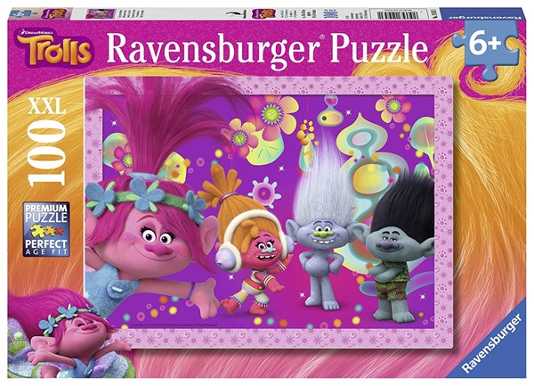 Ravensburger (10953) - "Trolls" - 100 pezzi