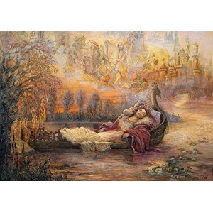 Grafika (T-00261) - Josephine Wall: "Dreams of Camelot" - 1500 pezzi