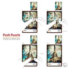 Pintoo (U1005) - "The Eiffel Tower and the Triumph Arch" - 48 pezzi