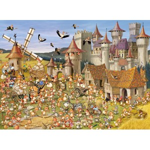 Grafika (00813) - François Ruyer: "Castle" - 300 pezzi