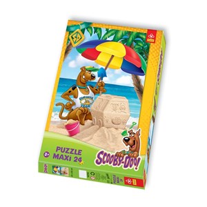 Trefl (14115) - "Scooby-Doo at the beach" - 24 pezzi