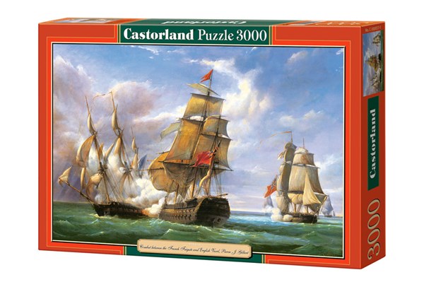 Castorland (C-300037) - "Vessels at the Trafalgar Battle" - 3000 pezzi