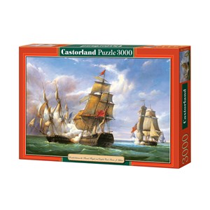 Castorland (C-300037) - "Vessels at the Trafalgar Battle" - 3000 pezzi