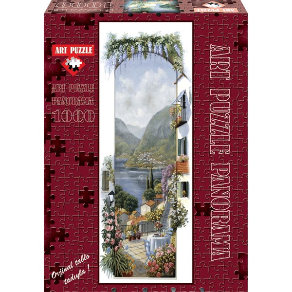 Art Puzzle (4335) - Peter Motz: "Lago Maggiore" - 1000 pezzi