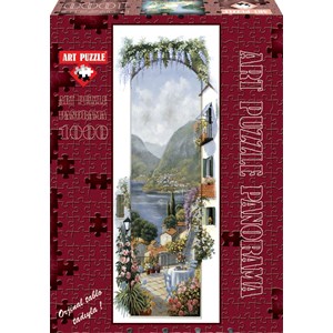 Art Puzzle (4335) - Peter Motz: "Lago Maggiore" - 1000 pezzi