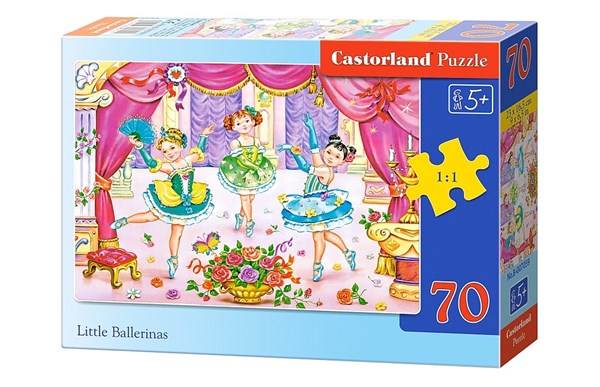 Castorland (B-007059) - "Little Ballerinas" - 70 pezzi