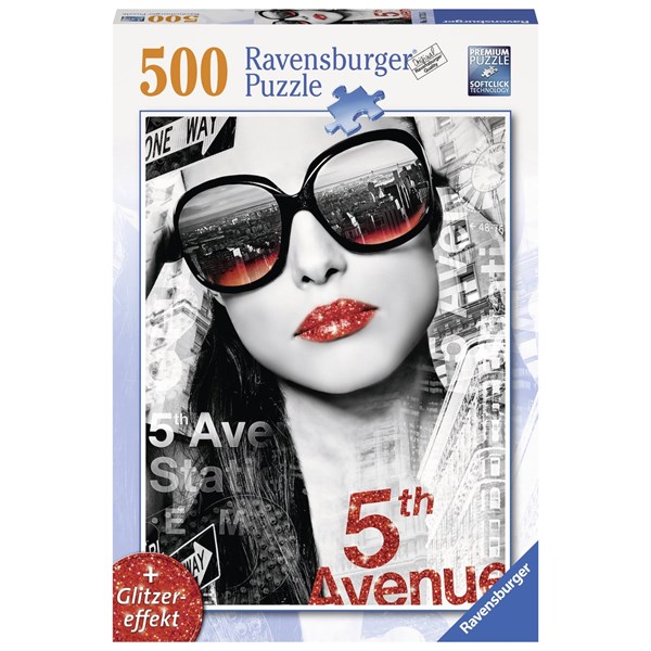 Ravensburger (14713) - "Glitter mouth" - 500 pezzi