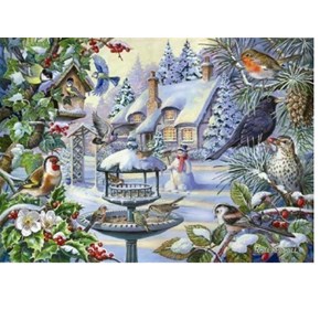 The House of Puzzles (2247) - "Winter Birds" - 500 pezzi