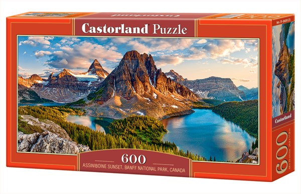 Castorland (B-060023) - "Assiniboine Sunset, Banff National Park, Canada" - 600 pezzi