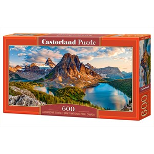 Castorland (B-060023) - "Assiniboine Sunset, Banff National Park, Canada" - 600 pezzi