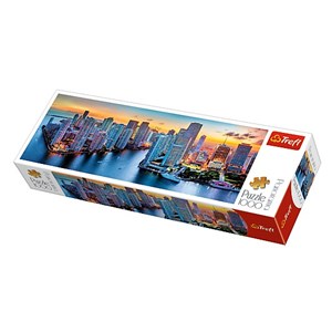 Trefl (29027) - "Miami by Night" - 1000 pezzi