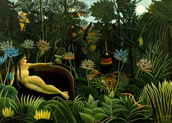 Grafika Kids (00305) - Henri Rousseau: "The Dream, 1910" - 24 pezzi
