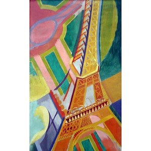 Puzzle Michele Wilson (A276-150) - Robert Delaunay: "Eiffel Tower" - 150 pezzi