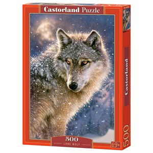 Castorland (B-52431) - "Lone Wolf" - 500 pezzi