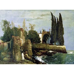 Ravensburger (14022) - Arnold Böcklin: "Ruins by the Sea" - 300 pezzi