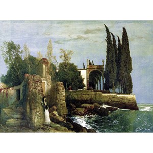 Ravensburger (14022) - Arnold Böcklin: "Ruins by the Sea" - 300 pezzi