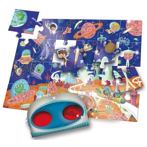 Ludattica (52493) - "Secret Puzzle, The Space" - 24 pezzi