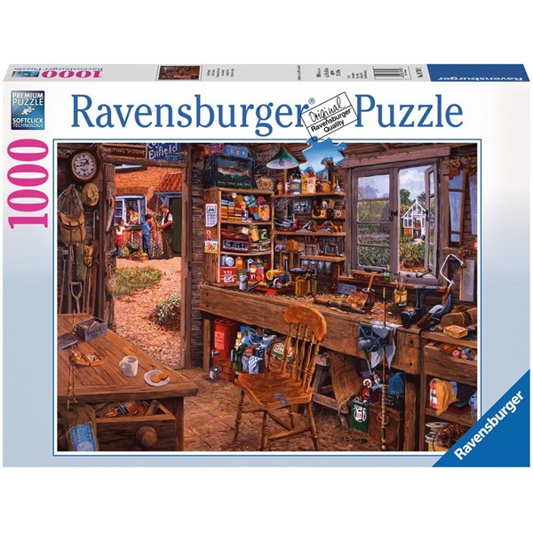 Ravensburger (19790) - "Opas Shed" - 1000 pezzi