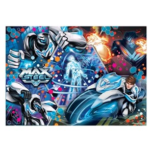 Clementoni (20091) - "Max Steel" - 104 pezzi