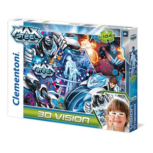 Clementoni (20091) - "Max Steel" - 104 pezzi