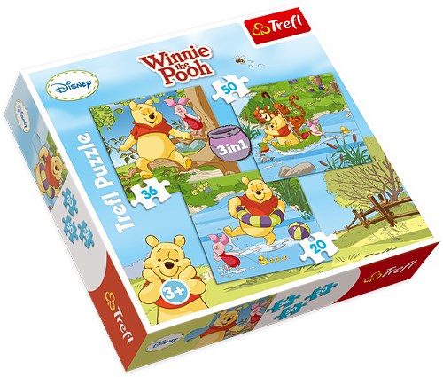 Trefl (34106) - "Winnie the Pooh" - 20 36 50 pezzi