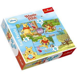 Trefl (34106) - "Winnie the Pooh" - 20 36 50 pezzi