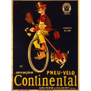 Grafika (00613) - "Poster for Continental tires, 1900" - 2000 pezzi