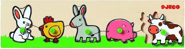 Djeco (01116) - "Farm" - 5 pezzi