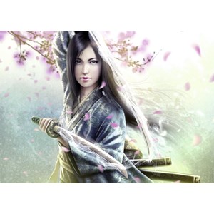 Ravensburger (19036) - "The Legend of the Five Rings" - 1000 pezzi