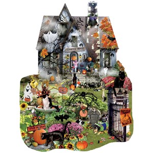 SunsOut (95615) - Lori Schory: "Spooky House" - 1000 pezzi