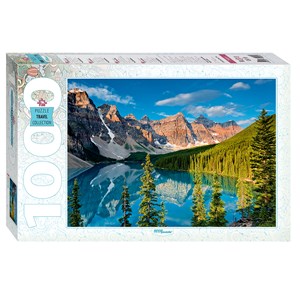 Step Puzzle (79099) - "Moraine Lake, Canada" - 1000 pezzi