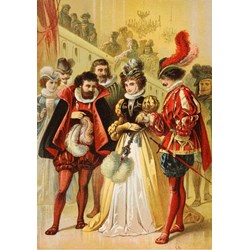 Grafika (00735) - Carl Offterdinger: "Cinderella, illustration" - 1000 pezzi