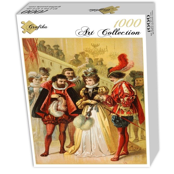 Grafika (00735) - Carl Offterdinger: "Cinderella, illustration" - 1000 pezzi