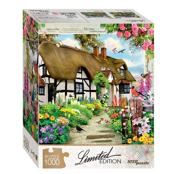 Step Puzzle (79800) - "English Cottage" - 1000 pezzi