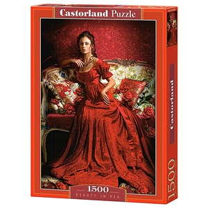 Castorland (C-151370) - "Beauty in Red" - 1500 pezzi
