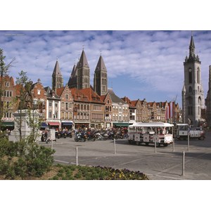 PuzzelMan (412) - "Belgium, Tournai" - 1000 pezzi