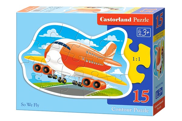 Castorland (B-015146) - "So we fly" - 15 pezzi