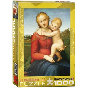 Eurographics (6000-2500) - Raphael: "The Small Cowper Madonna" - 1000 pezzi