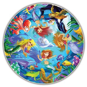 A Broader View (392) - "Mermaids (Round Table Puzzle)" - 50 pezzi