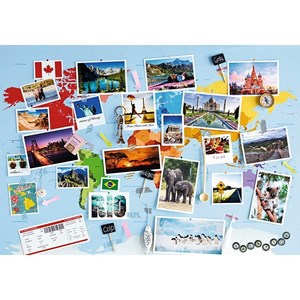 Ravensburger (19643) - "Journey Around The World" - 1000 pezzi