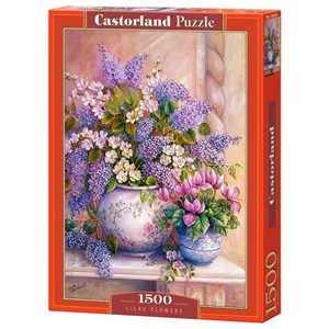 Castorland (C-151653) - "Lilac Flowers" - 1500 pezzi
