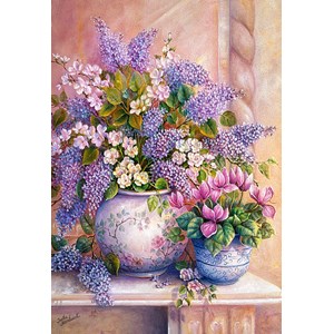 Castorland (C-151653) - "Lilac Flowers" - 1500 pezzi