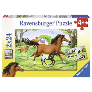 Ravensburger (08882) - "The world of the horse" - 24 pezzi