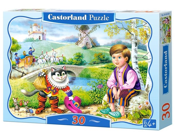 Castorland (B-03334) - "The Puss in Boots" - 30 pezzi