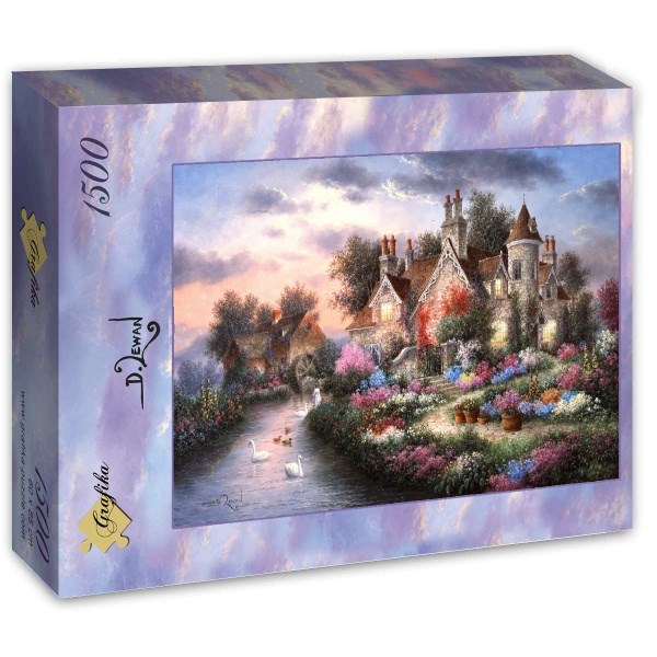 Grafika (T-00507) - Dennis Lewan: "Mill Creek Manor" - 1500 pezzi